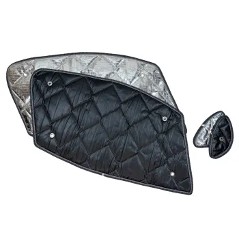 Preview: Thermomatten schwarz Nissan NV 200 (2009-2021) Fahrerhaus